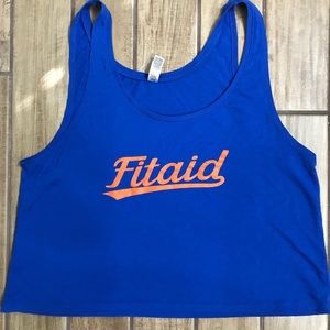 Fitaid CrossFit flowy crop top